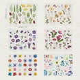 thumbnail image 2 of Youersen Flower Stickers Set, 22 Sheet Dried Floral Decals for Scrapbooking, Journaling, and Planners, 2 of 7