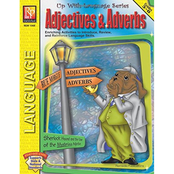 Pre-Owned Up With Language Series: Adjectives &amp; Adverbs | Reproducible Activity Book, 9781561751181, 1561751189, Paperback,