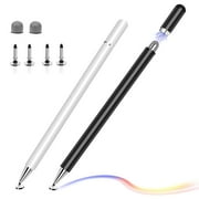 BCOOSS Universal Stylus Pen for Tablets Touch Screen 2 in 1 Digital Pen Compatible for Cell Phone iPad Samsung2 PCS)