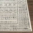 thumbnail image 4 of Mark&Day Area Rugs, 7x7 Nederwoud Global Light Gray Square Area Rug, Grey Beige White Carpet for Living Room, Bedroom or Kitchen (6'7" Square), 4 of 6