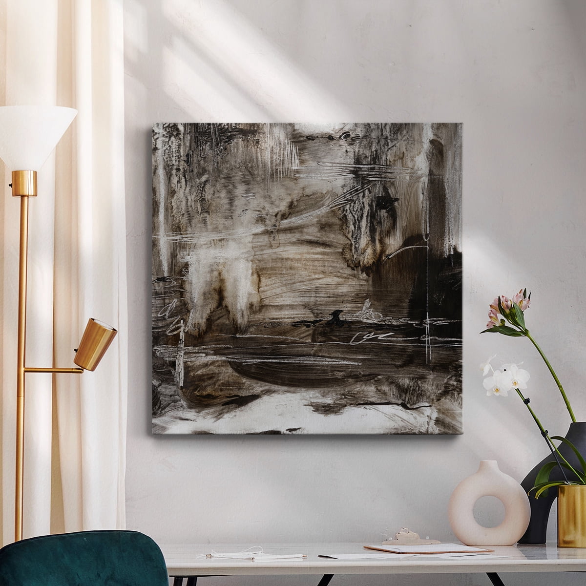 Wexford Home Continuum I-Premium Gallery Wrapped Canvas, 40" x 40" - Ready to Hang