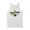 White, variant on Momster Tank Top Unisex Large White