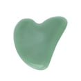 thumbnail image 4 of Gua Sha Outil Facial, Guasha de Pierre de Jade Pratique Réduire les Rides des Ridules Pratique avec 1pcs pour le Visage du Cou, Revers Coeur Pêche Vert Foncé, Coeur Pêche Vert Clair, 4 of 8