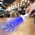 thumbnail image 3 of Detector de luz ultravioleta para inspección de cosméticos, mascarillas y autenticación de moneda con 100 LED de fluorescencia, 3 of 8