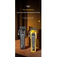 thumbnail image 3 of Professional Cordless Hair Clipper Metal Body,TTOOGO 9000 RPM Brushless Motor LED Display Electric Trimmer Type-C Rechargeable DLC Blade for Barber Salon Men Fade Grooming, 3 of 11