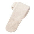 thumbnail image 4 of Generic Toddler Kids Baby Girls Cotton Thick Lined Warm Full Leggings Knitted Tights Pantihose Stretchy Basic Full Length Pants Pantyhose for Winter Stocking（8-10 Years Beige）, 4 of 9