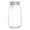 White5, variant on Airtight Glass Canister Set of 1 with Lids Clear Food Storage Jars Round, Kitchen & Pantry Organization Food Storage Container for Canning, Sugar, Flour, Pasta, Candy, Cereal, Coffee