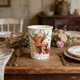 thumbnail image 4 of CaiYueKe 10 Pcs Highlands Cow Disposable Paper Cups Vintage Floral Party Supplies Rustic Farmhouse Theme Celebration Decorations Bulk Pack Reusable Eco Friendly, 4 of 6