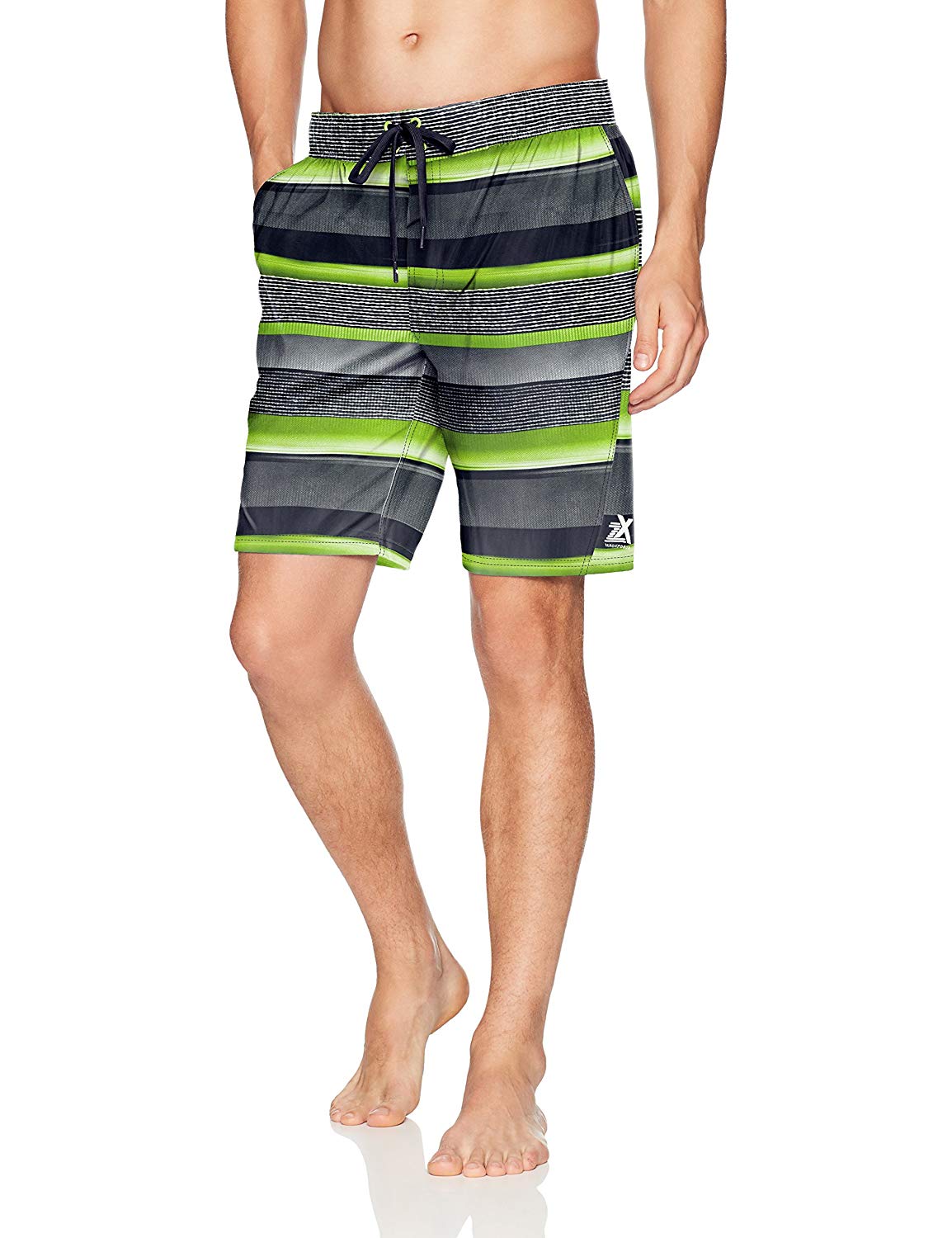 ZeroXposur ZeroXposur Men Lightweight Wicked Swim Plaid Board Shorts