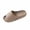 Khaki, variant on White Unisex Recovery Slides EVA Cushioned Sandals Lightweight Non-Slip Beach Pool Shower Shoes Chunky Sole,Size 7.5-9