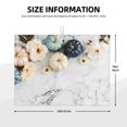 thumbnail image 3 of Bingfone Pumpkin And White Marble ,18" X 24"Dish Drying Mat For Kitchen Counter,Ultra Absorbent Microfiber, 3 of 9