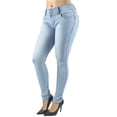 thumbnail image 2 of Fashion2Love Colombian Design Butt Lift Levanta Cola Skinny Jeans, 2 of 9