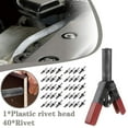 thumbnail image 2 of Plastic Rivet Gun Set Multifunctional Poly Rivet Gun Quick Set For Fastening Trim Panels Pieces Ri POM 40 Q8H6 & Automotive, 2 of 8