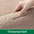 thumbnail image 6 of FRABE Bathroom Rug, Ultra Soft Plush Quick-Dry Microfiber Mat with Recessed Border Design, Non-Slip Rubber Backing and Machine Washable for Tub and Sink, Beige 24"x36", 6 of 11