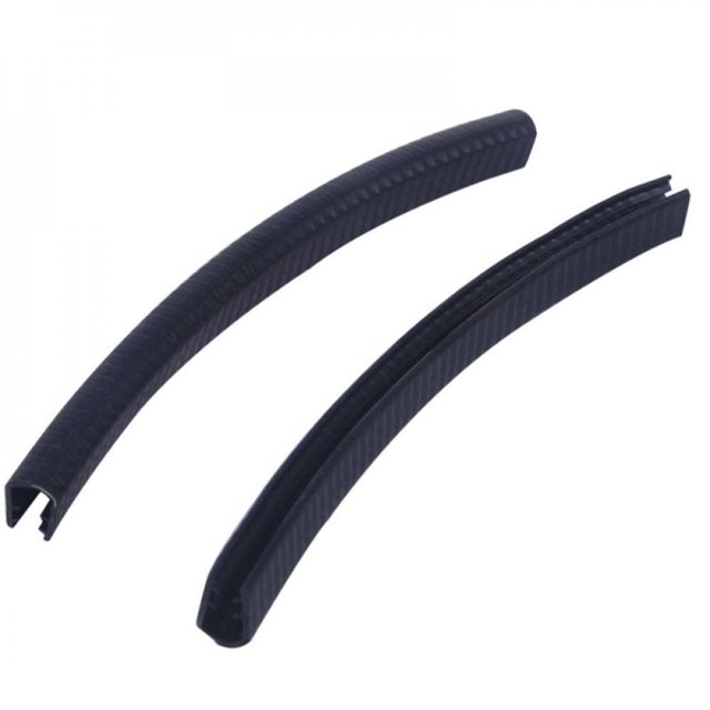 2 Pcs/Ensemble Protections de Planche à Roulettes Double Embout de Planche Longboard Protection Nez Queue Pare-Chocs