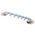 thumbnail image 2 of opvise Strong Adhesive Wall Mounted 6-Hook Kitchen Bathroom Hanger Storage Rack Holder Blue, 2 of 8