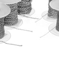 thumbnail image 4 of Coofit 10yd Link Cable Chain Stainless Steel DIY Craft Chain Jewelry Making Chain, 4 of 7