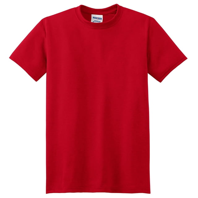 Jerzees Mueve la camiseta de gestión de humedad, ROJO L Jerzees Camiseta de manga corta