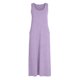 thumbnail image 4 of Vestido de Cuello de Tripulación para las Mujeres Moda Casual Color Sólido sin Mangas Bolsillo Longitud de Tobillo Vestido de Verano Largo para las Mujeres, 4 of 6
