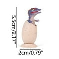 thumbnail image 3 of Meitianfacai 12-Piece Simulation Hatching Dinosaur Egg Set TPR Soft Rubber Mini Animals Colorful Model Ornaments for Creative Play, 3 of 8