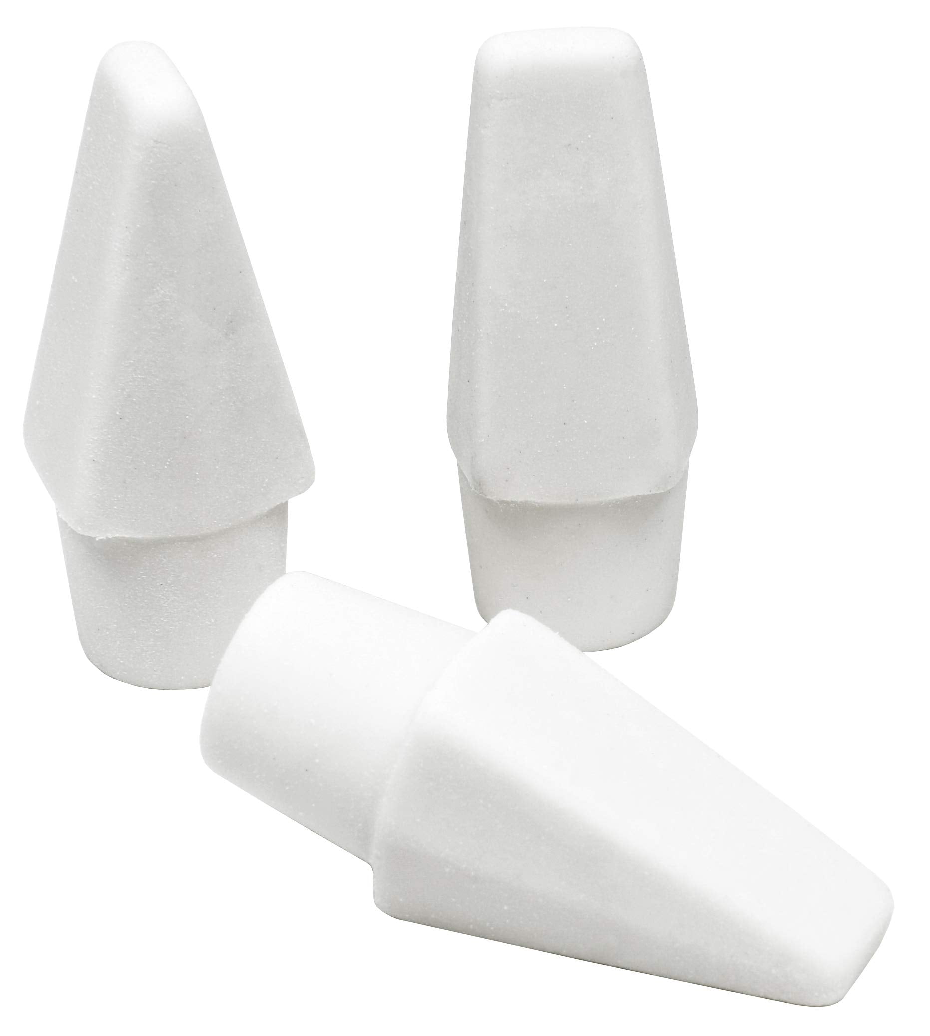 Helix Professional Cap Erasers White (Pack of 24)