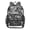 Mono Peaks, variant on Clear Backpack Heavy Duty PVC Transparent Backpack for College Workplace, Navy Hoops