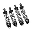 thumbnail image 4 of RC  Set, Aluminum Alloy High Elasticity Rustproof Front Rear Suspension Damper Strong Strength Wear Resistant  For ARRMA 1/7 MOJAVE 1/8 Kraton Red,Black, 4 of 8