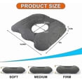 thumbnail image 3 of Orthopaedic Seat Cushion For Pain Relief - Inflatable Haemorrhoids Pillow For Pregnancy, Coccyx, Bed Sores - Post Natal Support, 3 of 3