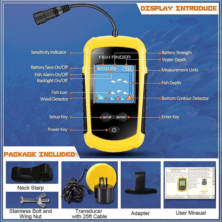 Portable Handheld Fish Finder With Sonar photo 6
