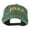 Dark Green, variant on Jazz Embroidered Cotton Cap - Royal OSFM