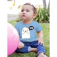 thumbnail image 2 of Boo. Shy Cute Little Ghost T-Shirt Infant -Image by Shutterstock,  12 Months, 2 of 4