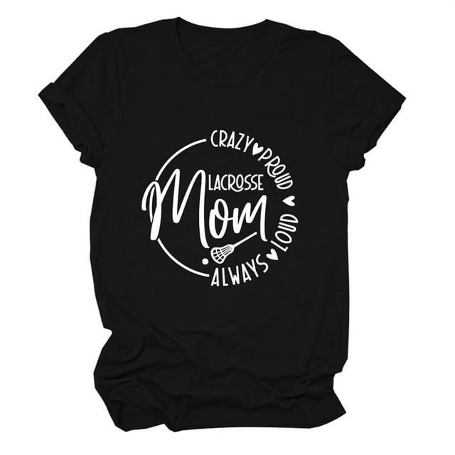 Fgnfyis T-Shirt Décontracté Ample à Col Rond pour Femme / Haut à Manches Courtes pour Confort et Style Hauts pour Femmes Décontractés Noir TG