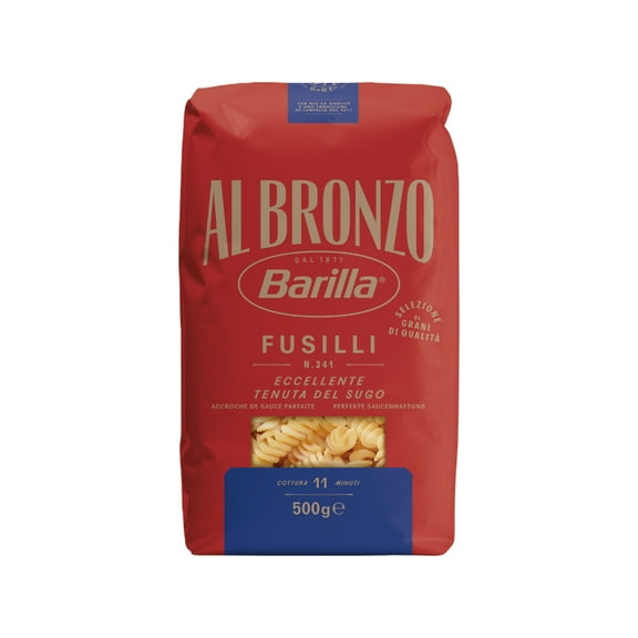Pasta Barilla Al bronzo Fusilli 500 g