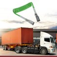 thumbnail image 7 of Unique Bargains 7 Way Coiled Electrical Power Trailer Cord Wire Female Plug Trailer Extension Cable for Semi Trucks Tractors 12 Feet Green Zinc Alloy, 7 of 7