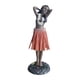 thumbnail image 4 of Muñeca hawaiana para salpicadero, ideal como regalo, tamaño mini, figura coleccionable, bailarina naranja, 4 of 9