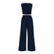 thumbnail image 1 of Conjunto Coordinado PRETTYGARDEN Top Tubo de Punto Acanalado y Pantalones Navy M, 1 of 7