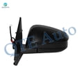 thumbnail image 2 of Driver & Passenger Side Mirrors, Left-Right Power Non-Heated Textured Black Manual Folding View Mirror For 2013-2015 Toyota RAV4, Door Mirror Pair of 2, 2 of 9