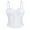c01White, variant on Women's Spaghetti Strap Mesh Floral Lace Corset Tops Lace-Up Bustier Going Out Date Night Party Crop Cami Top Blue L