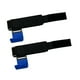thumbnail image 3 of 2 piezas Ganchos de levantamiento de pesas Soporte de muñeca Guñas de muñeca práctica Muñeca Ajustar a mano Gimnasio Gimnasio Entrenamiento de pesas de peso Tablero azul, 3 of 8