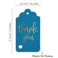 thumbnail image 5 of Inkdotpot Real Gold Foil ThankYou Bridal Shower-Baby Shower-Retirement-Wedding-Birthday Tags Favor Hang Paper Tags 100 Pack, 5 of 6