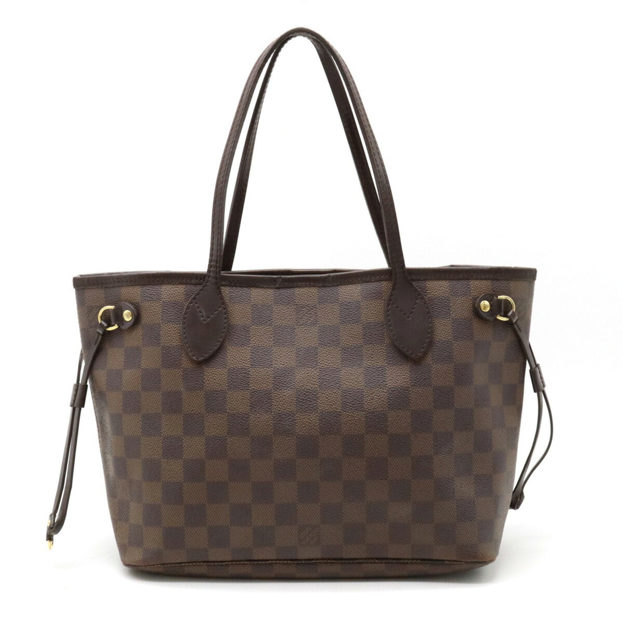 Saint cloud vintage cloth handbag Louis Vuitton Brown in Cloth - 36689472