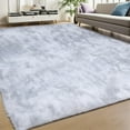 thumbnail image 6 of Trendix Area Rug, Thickened Fluffy Large Area Rugs for Bedroom Floor Carpet, Ultra Soft Non-Slip Fuzzy Rug Bedroom Rug (Light Grey, 160*230cm), 6 of 8