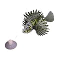 thumbnail image 2 of Glow In The Dark Lionfish Aquarium Decoration, Silicone Artificial Fish Ornament With Suction Cup Mount Luminous Underwater Landscape Decor For Freshwater Saltwater Fish Tank, 2 of 6