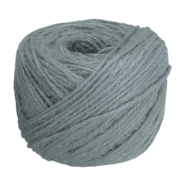 Uxcell 328 Feet Natural Jute Twine String, 2mm Twine String Color Jute Twine Jute Rope for DIY Art Crafts Gift Wrapping Decoration Packing Gardening Plant Hanger, Grey