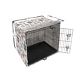 thumbnail image 6 of Farm Animal Dog Crate Cover, Repetitive Pattern of Cartoon Pigs, Easy to Use Pet Kennel Cover Small Dogs Puppies Kittens, 7 Sizes, Blue Grey Blush, by Ambesonne, 6 of 6