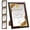 8x10 Inch, variant on A4 Picture Frame Set of 5, Photo Frame with Acrylic, with Hanging Hole and Stand Diploma,for Wall and Tabletop Display Diploma Certificate Degree, Gallary Wall Frame