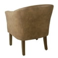 thumbnail image 3 of HomePop Modern Barrel Accent Chair, 3 of 11