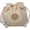 White,Khaki, variant on Mini Straw Crossbody Bag for Women Woven Beach Bag with Flower Cute Drawstring Handbag Coin Purse