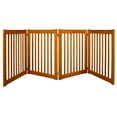 thumbnail image 3 of 32" Highlander - 2 Panel Free Standing Wood Pet Gate - Artisan Bronze, 3 of 4