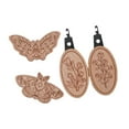 thumbnail image 3 of Lipstore 4 Pieces Needle Minders Needle Threader Set Wooden Practical Flexible Sewing Pin Set D, 3 of 8
